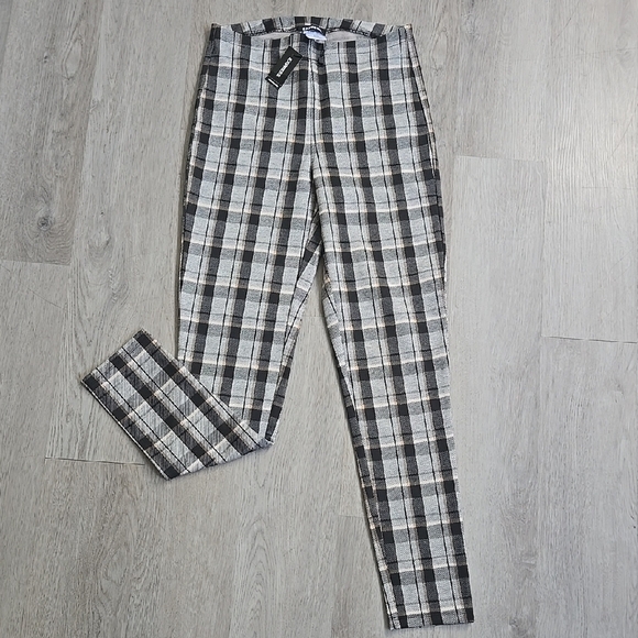 Express Pants - EXPRESS Skinny Plaid Dress Pants Size SP